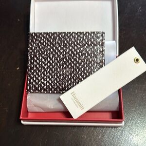 Hammitt espressos reserve card wallet new in box with tag
